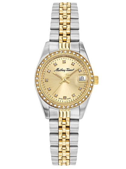 Mathey-Tissot Analog Gold Dial Women&
