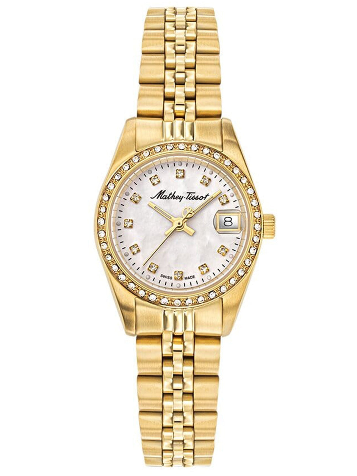 Mathey-Tissot Analog White Dial Women&