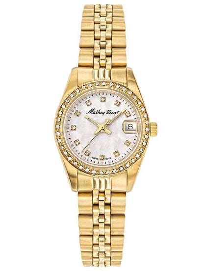 Mathey-Tissot Analog White Dial Women&