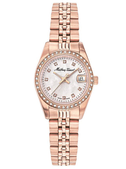 Mathey-Tissot Analog White Dial Women&