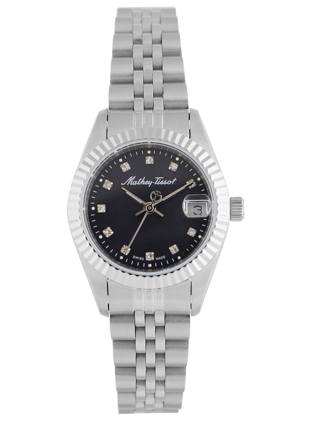 Mathey-Tissot Analog Black Dial Men&
