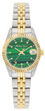 Mathey-Tissot Swiss Made Green Dial Analog  Watch For Women -  D710BSV