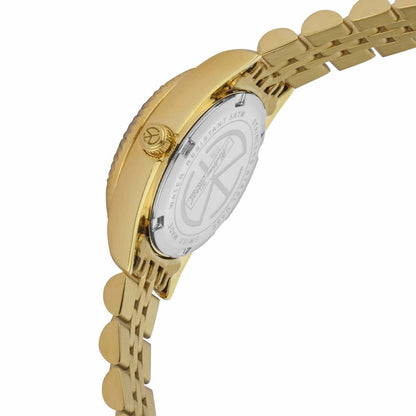 Mathey-Tissot Swiss Made Analog Gold Dial Watch For Women - D710PDI
