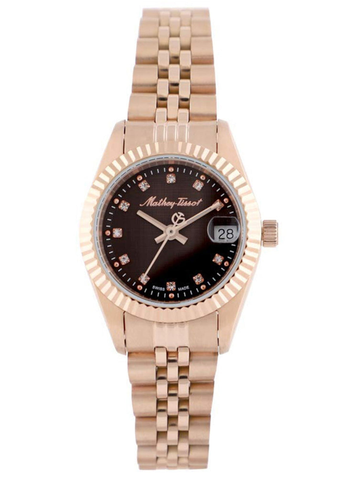 Mathey-Tissot Analog Brown Dial Men&