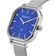 Mathey-Tissot Swiss Made Monsoon Square Quartz Blue Dial Ladies Watch - D7917ABU