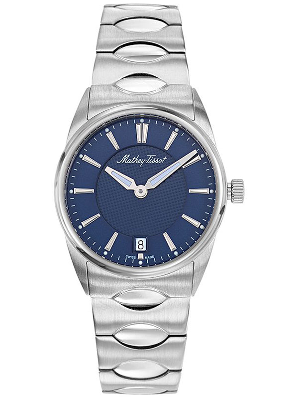 Mathey-Tissot Anaconda Collection Blue Dial Analog Women Watch - D791ABU