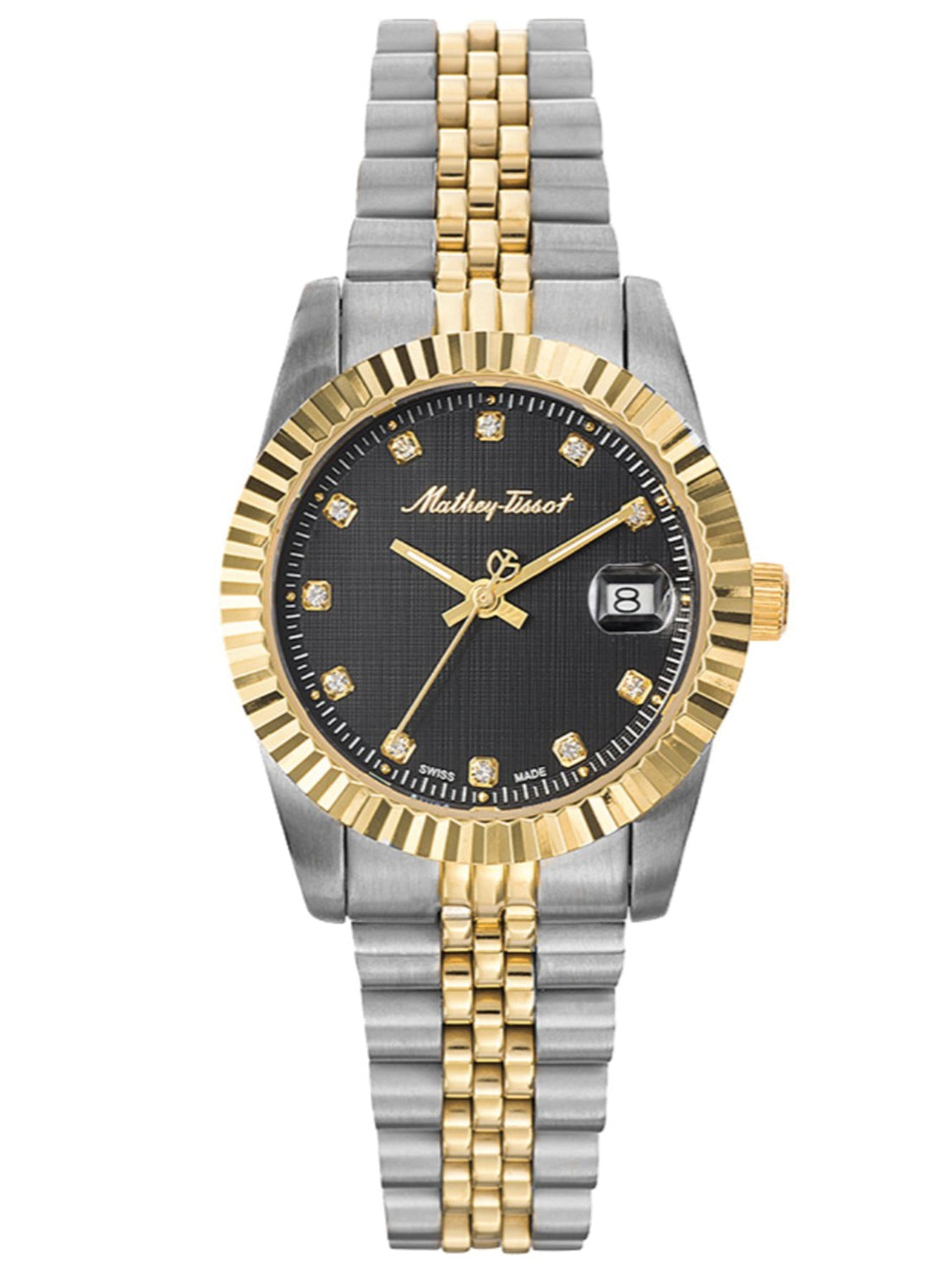 Mathey-Tissot Analog Black Dial Women&
