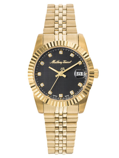 Mathey-Tissot Analog Black Dial Women&