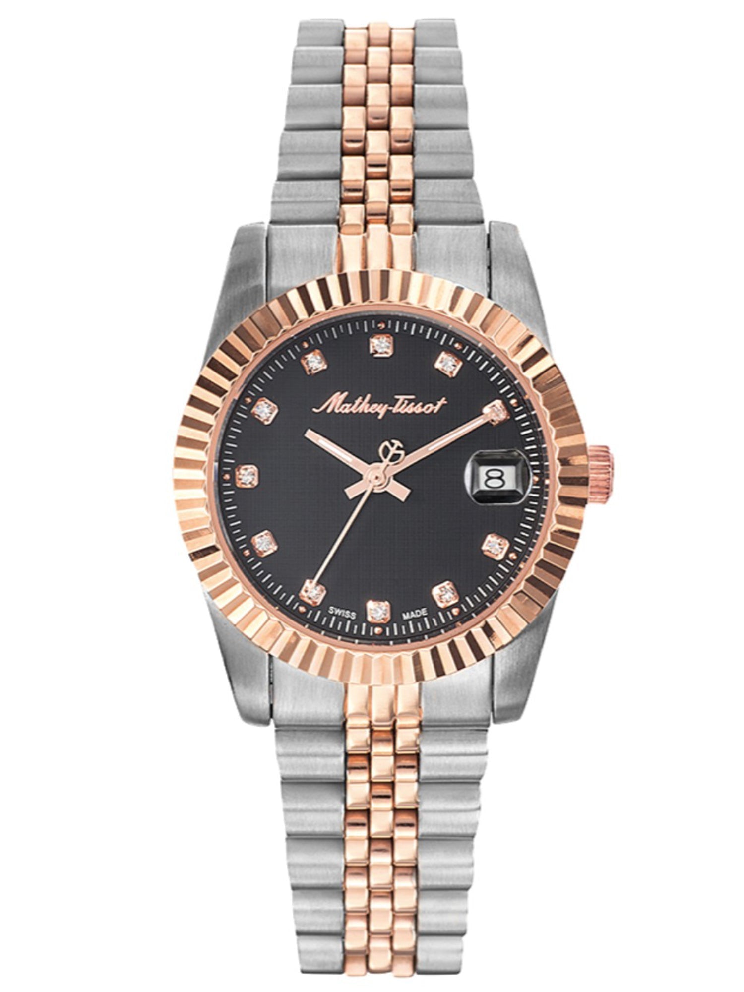 Mathey-Tissot Analog Black Dial Women&