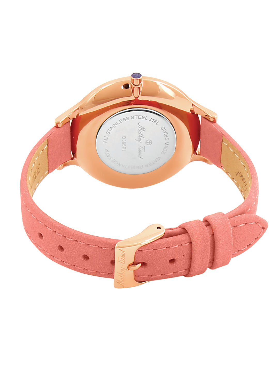 Mathey Tissot Analog Silver Dial Ladies Watch-D865PI