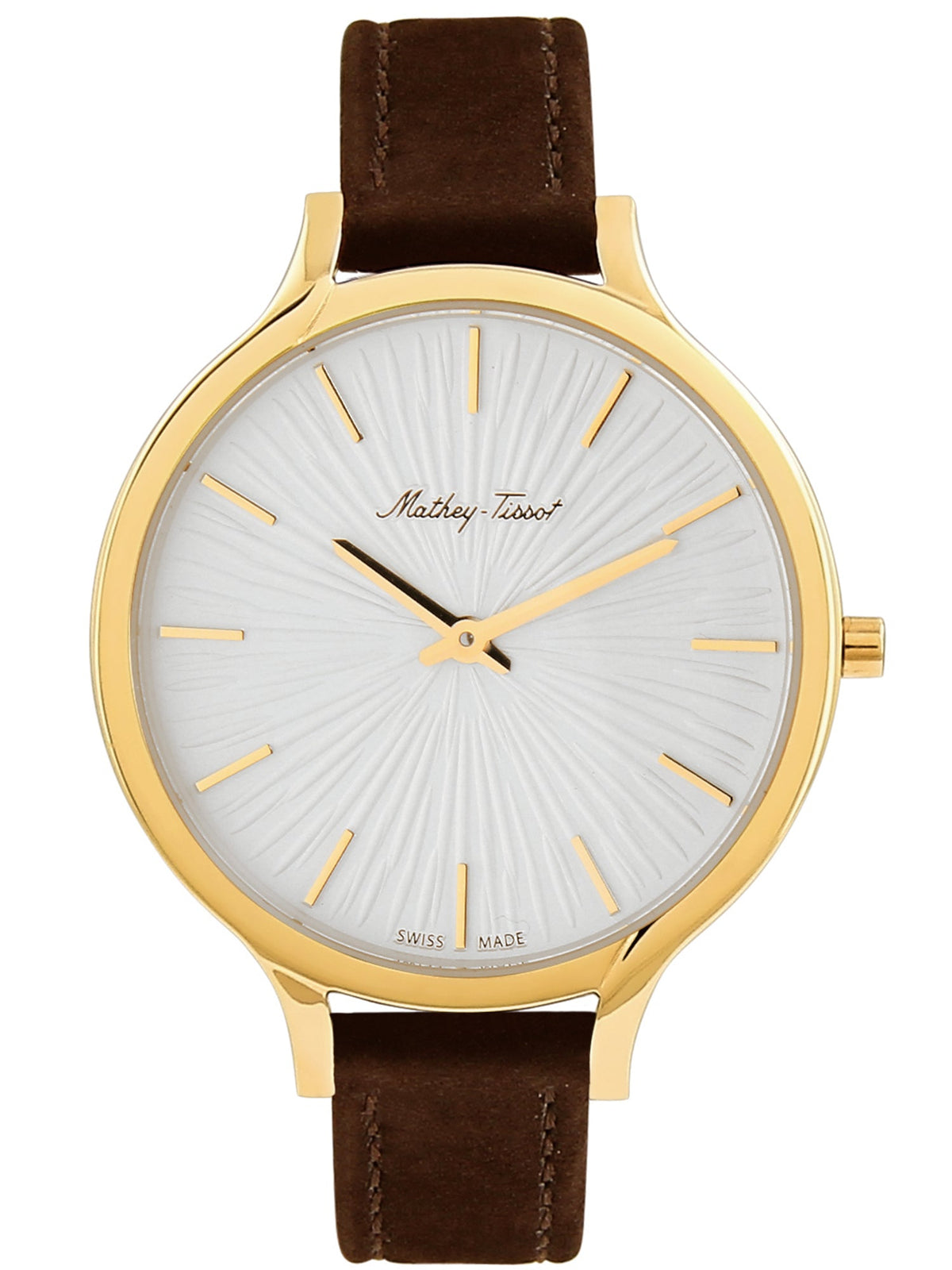 Mathey Tissot Analog Silver Dial Women&