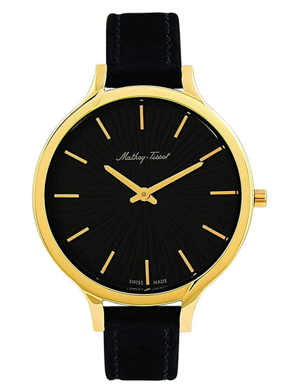 Mathey Tissot Analog Black Dial Women&