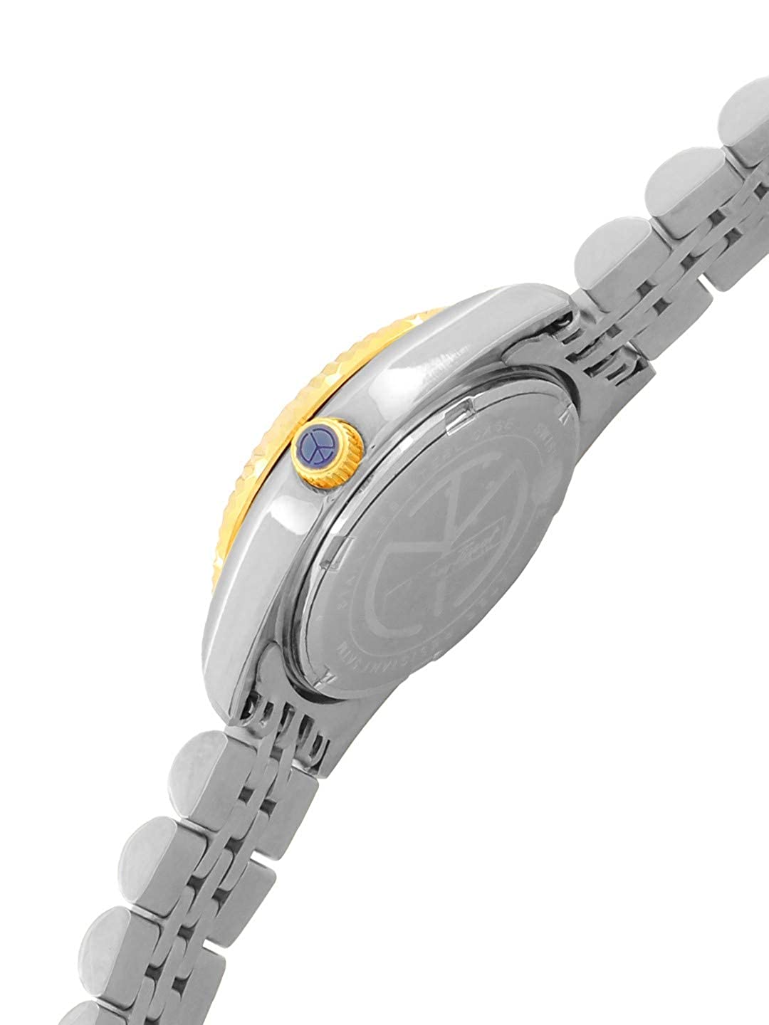 Mathey-Tissot Swiss Made 32 MMWhite Dial Analog Womens Watch - D910BI