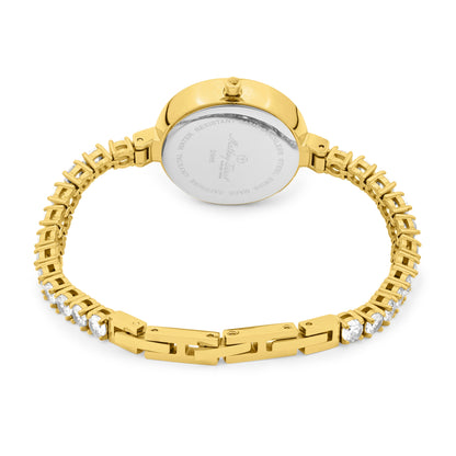 Mathey-Tissot Swiss Made Infinity Gold Dial Analog Watch For - Ladies D986SPDI