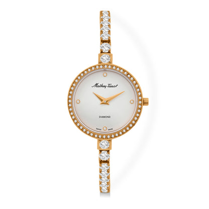 Mathey-Tissot Swiss Made Infinity White Dial Analog Watch For - Ladies D986SPI