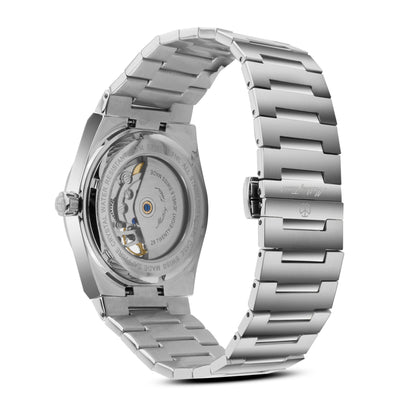 Mathey-Tissot Swiss Made Zeus Open Heart Automatic Black Dial Analog Watch For Gents - EF118ATAN