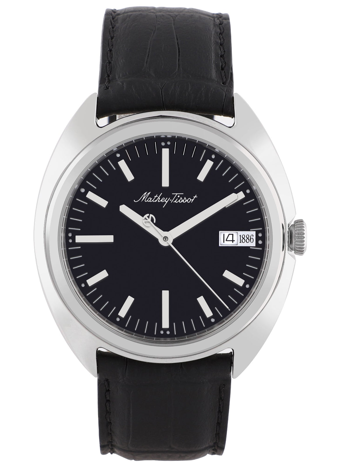 Mathey-Tissot Analog Black Dial Men&