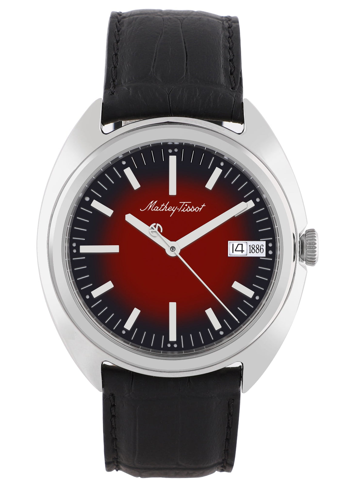 Mathey-Tissot Analog Red Dial Men&