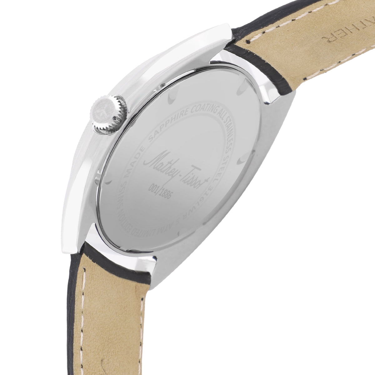 Mathey-Tissot Swiss Made Analog Red Dial Gents Watch-EG1886AR