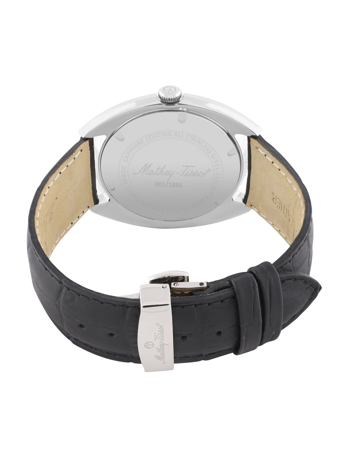 Mathey-Tissot Swiss Made Analog Red Dial Gents Watch-EG1886AR