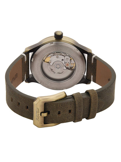 Mathey-Tissot Swiss Made Automatic Analog Brown Dial Gents Watch-H112BZV