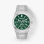 Mathey-Tissot Swiss Made Zeus Chrono Stainless Steel Green Dial Quartz Gents Watch - H118CHAV