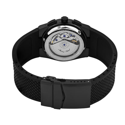Mathey-Tissot Swiss Made Zeus Chrono Automatic Black Dial Analog Watch For Gents - H118CHTLN