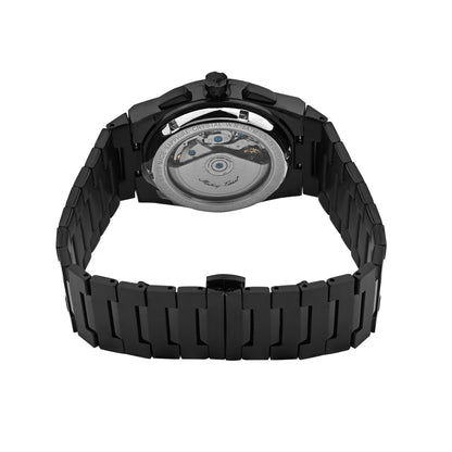 Mathey-Tissot Swiss Made Zeus Chrono Automatic Black Dial Analog Watch For Gents - H118CHTN