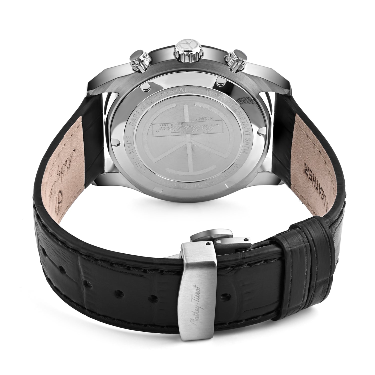 Mathey-Tissot Swiss Made Bolton II Quatrz Multicolor Dial Analog Watch For Gents - H121CHALN