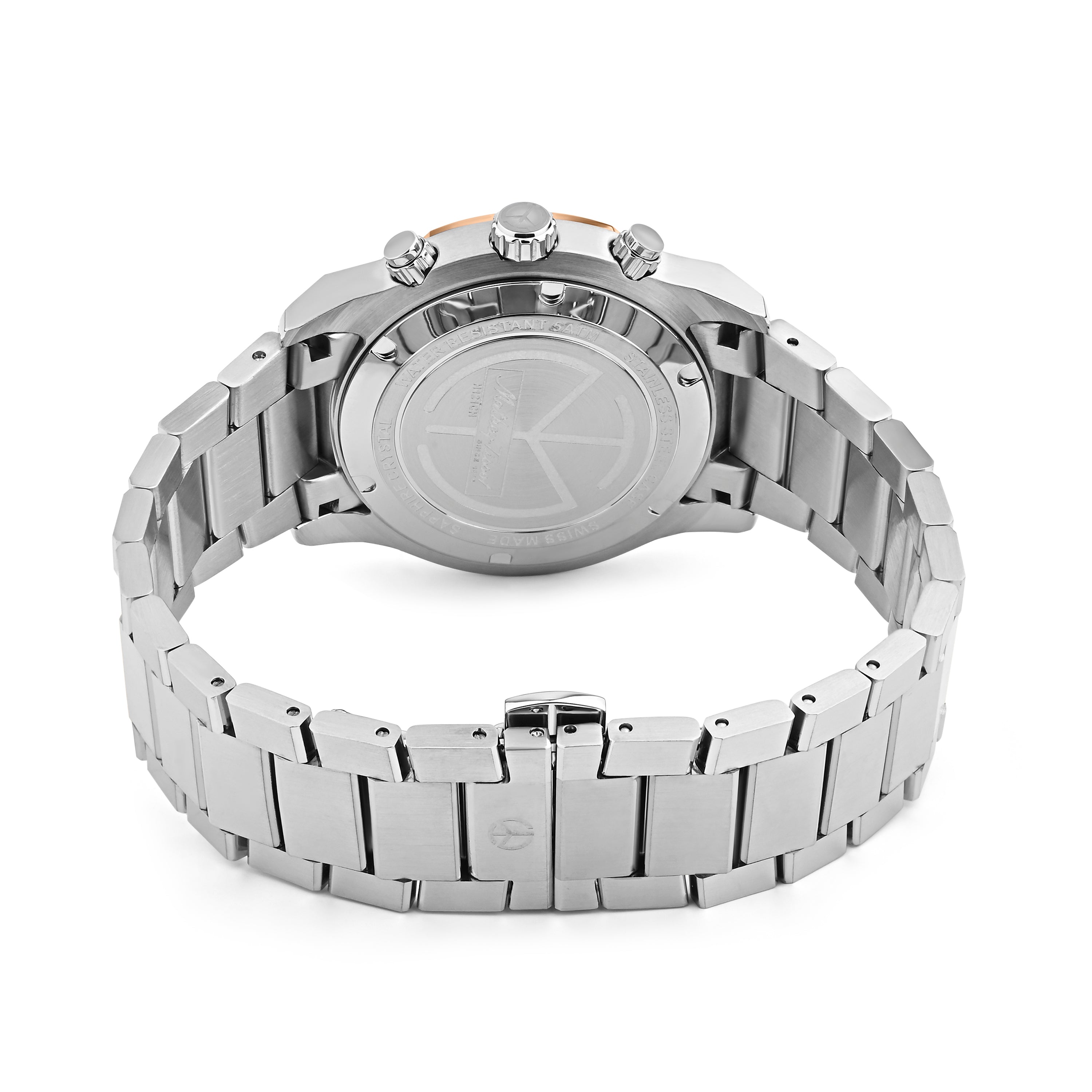 Mathey-Tissot Swiss Made Bolton II Quatrz Multicolor Dial Analog Watch For Gents - H121CHARN