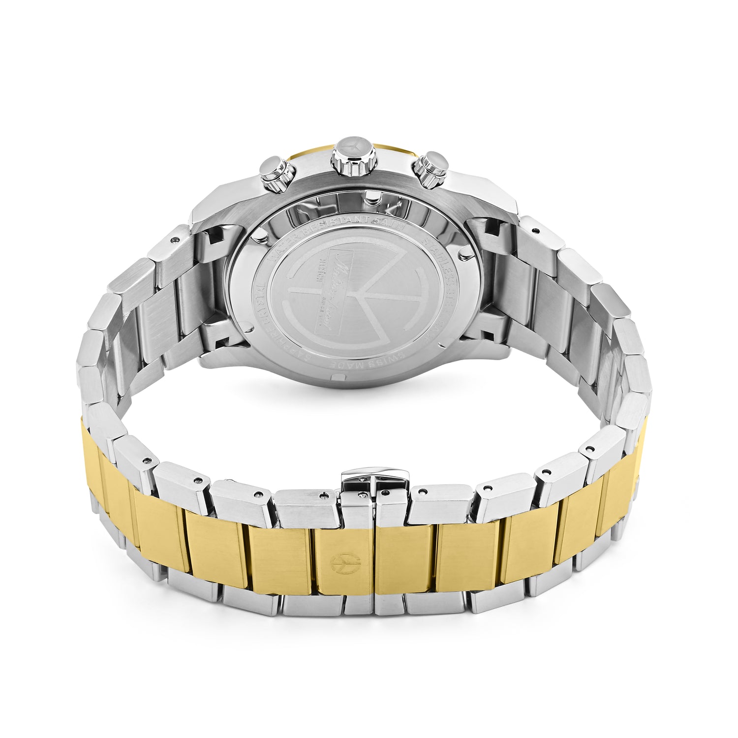 Mathey-Tissot Swiss Made Bolton II Quatrz Multicolor Dial Analog Watch For Gents - H121CHBV