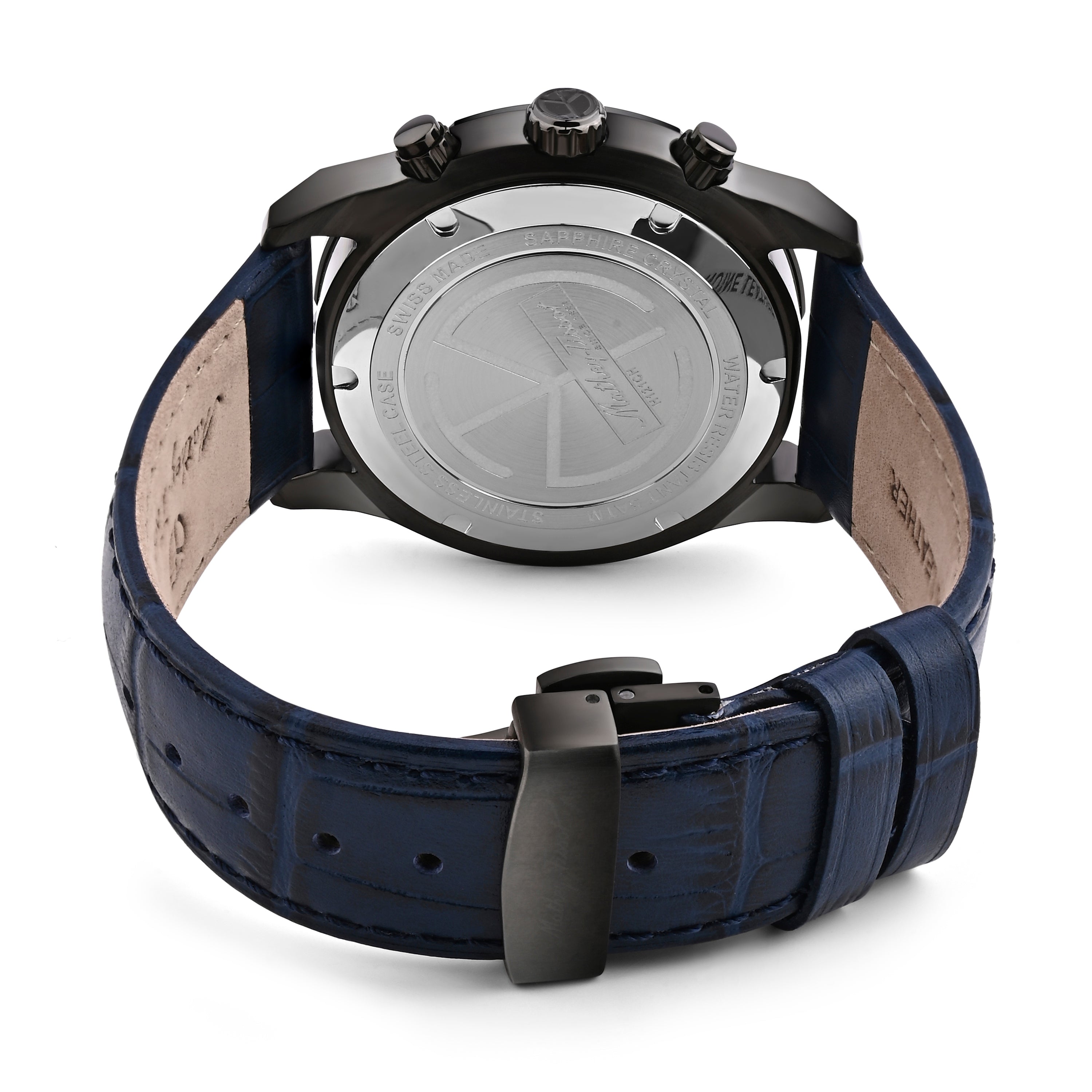 Mathey-Tissot Swiss Made Bolton II Quatrz Multicolor Dial Analog Watch For Gents - H121CHLNB