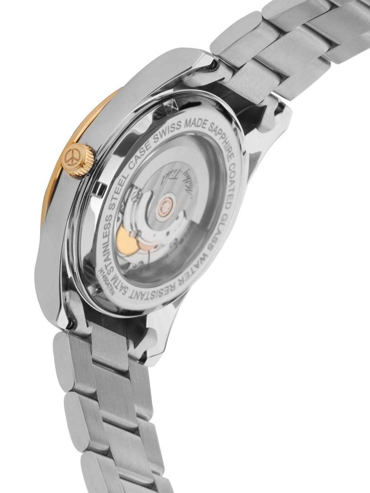 Mathey-Tissot Swiss Made Automatic Analog Black Dial Gents Watch-H1450ATRN