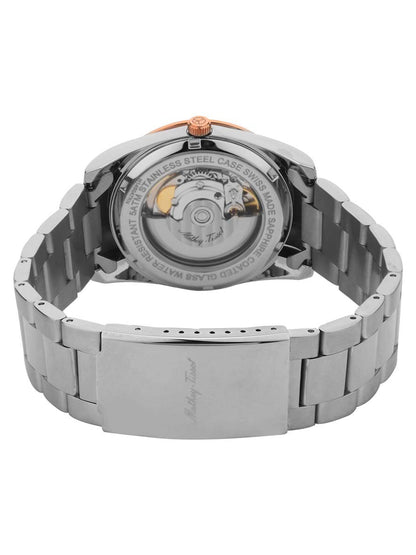 Mathey-Tissot Swiss Made Automatic Analog Black Dial Gents Watch-H1450ATRN
