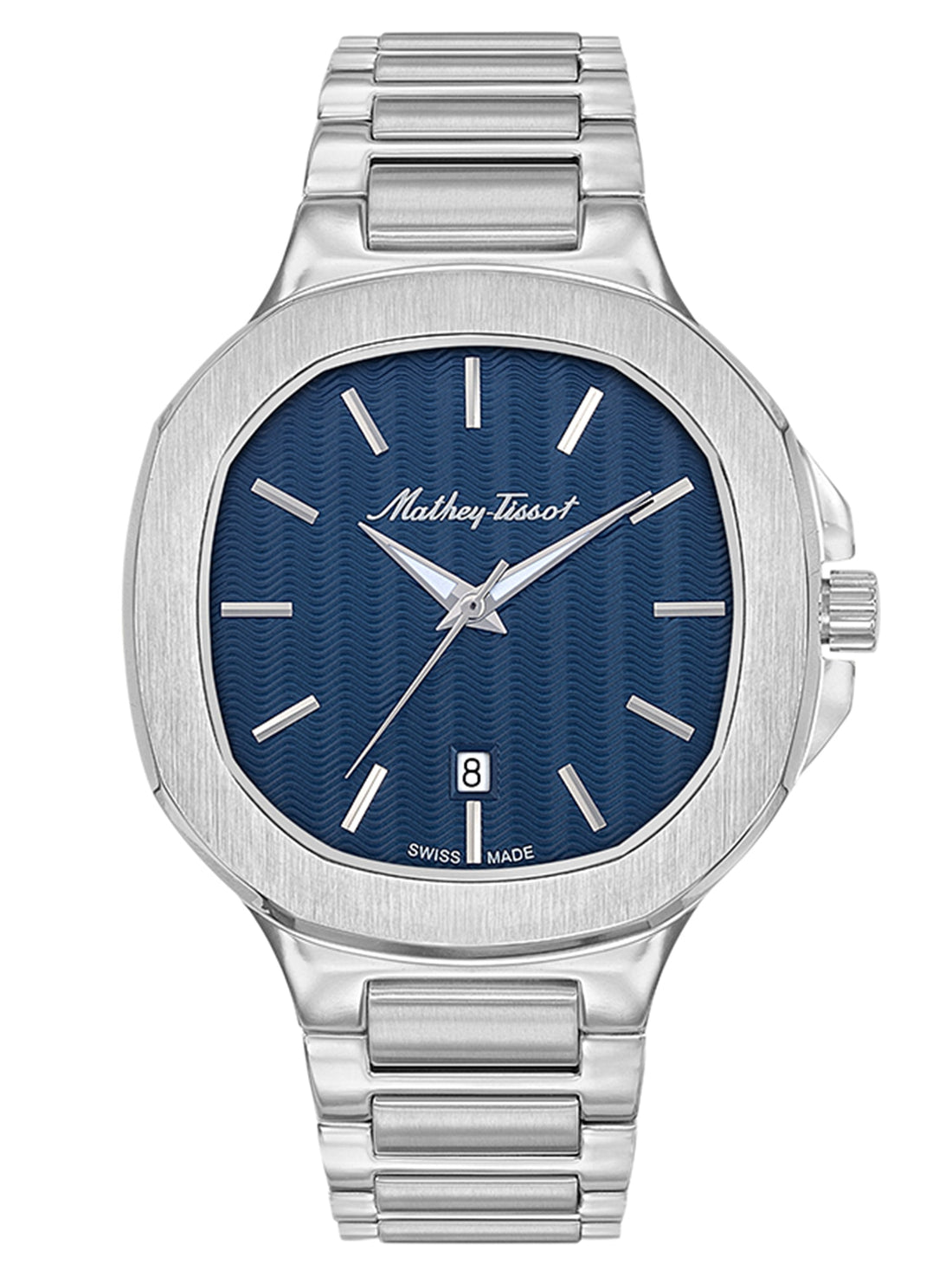 Mathey-Tissot Analog Blue Dial Men&