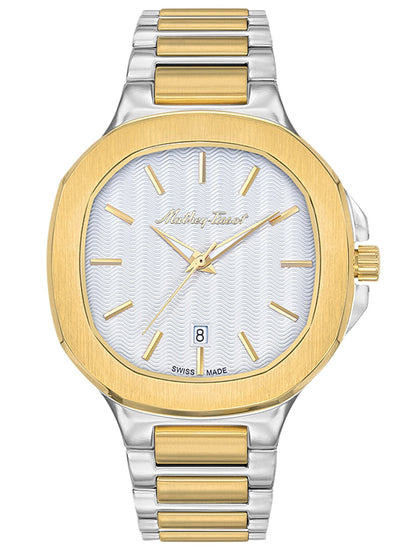Mathey-Tissot Analog White Dial Men&