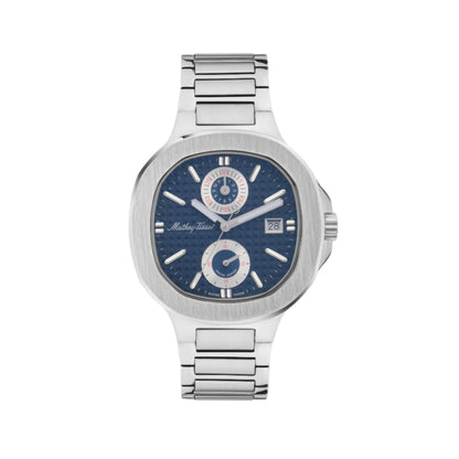 Mathey-Tissot Swiss Made Evasion Chronograph Quartz Blue Dial Gents Watch - H152CHABU