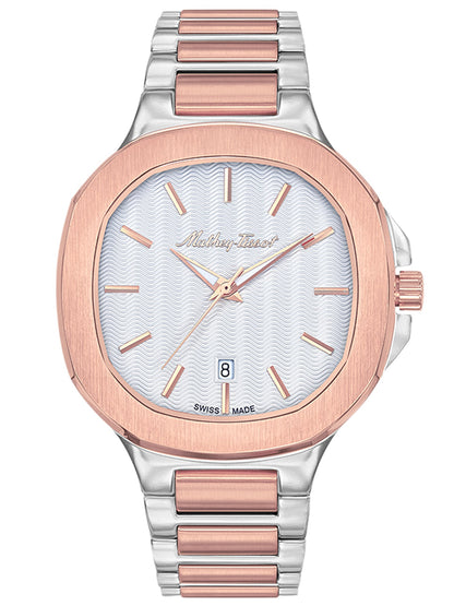 Mathey-Tissot Analog White Dial Men&