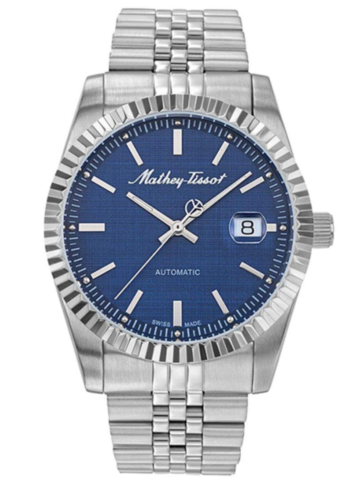 Mathey-Tissot Analog Blue Dial Men&