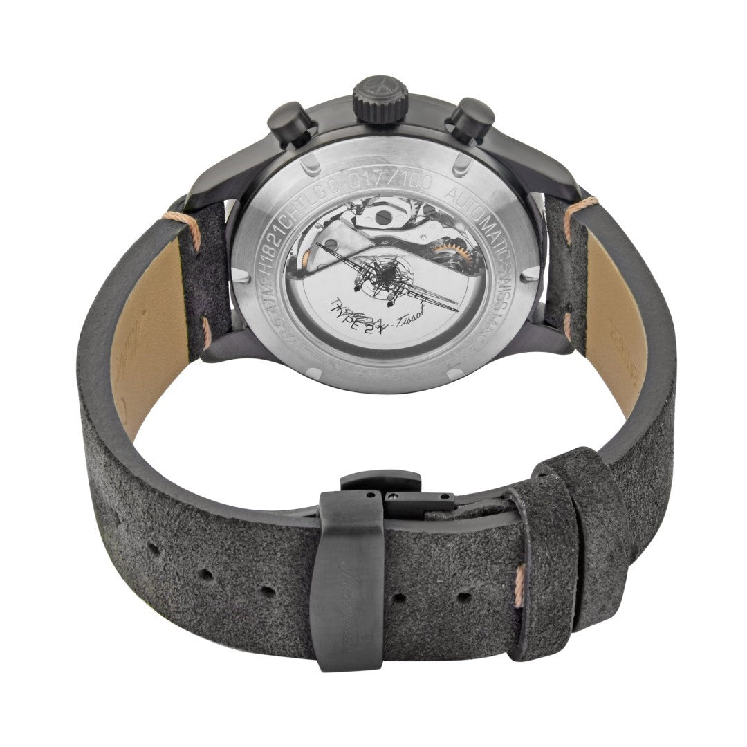 Mathey-Tissot Swiss Made Chronograph Automatic Grey Dial Gents Watch - H1821CHTLGO