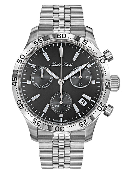 Mathey-Tissot Analog Black Dial Men&