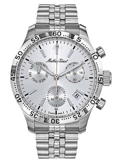 Mathey-Tissot Analog Silver Dial Men&