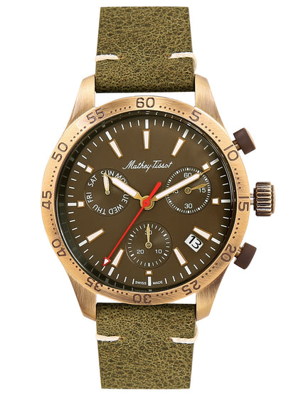 Mathey Tissot Analog Green Dial Men&