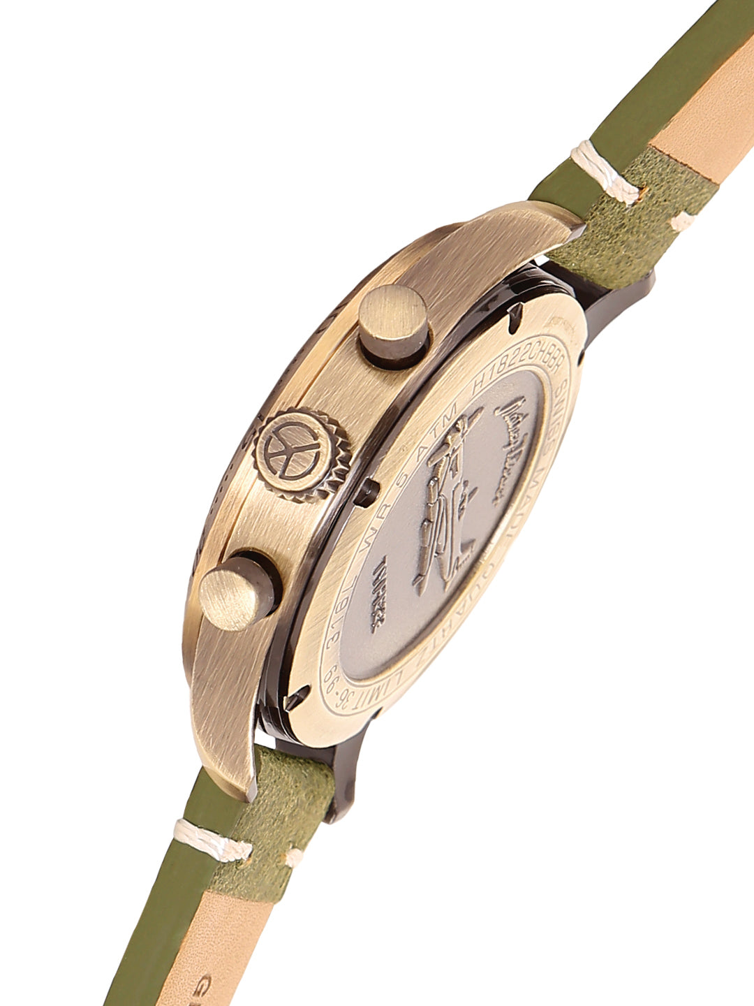 Mathey Tissot Analog Chronograph Green Dial Gents Watch-H1822CHLBR