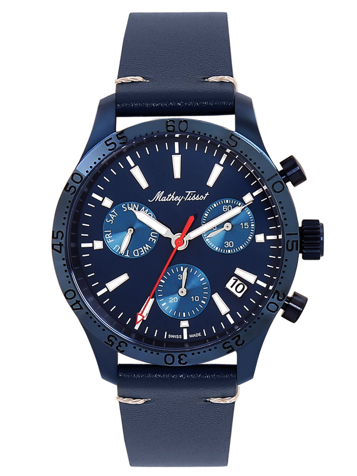 Mathey Tissot Analog Blue Dial Men&
