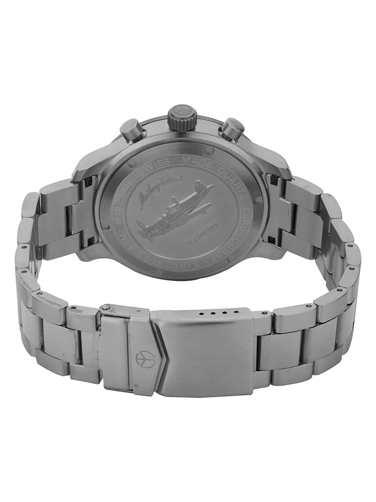 Mathey-Tissot Swiss Made Analog Chronograph Black Dial Gents Watch-H1823CHAN
