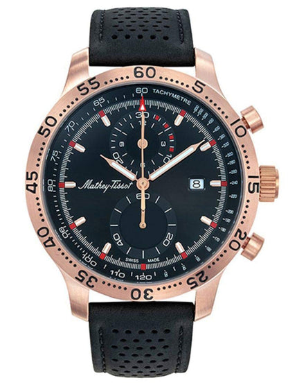 Mathey-Tissot Analog Black Dial Men&