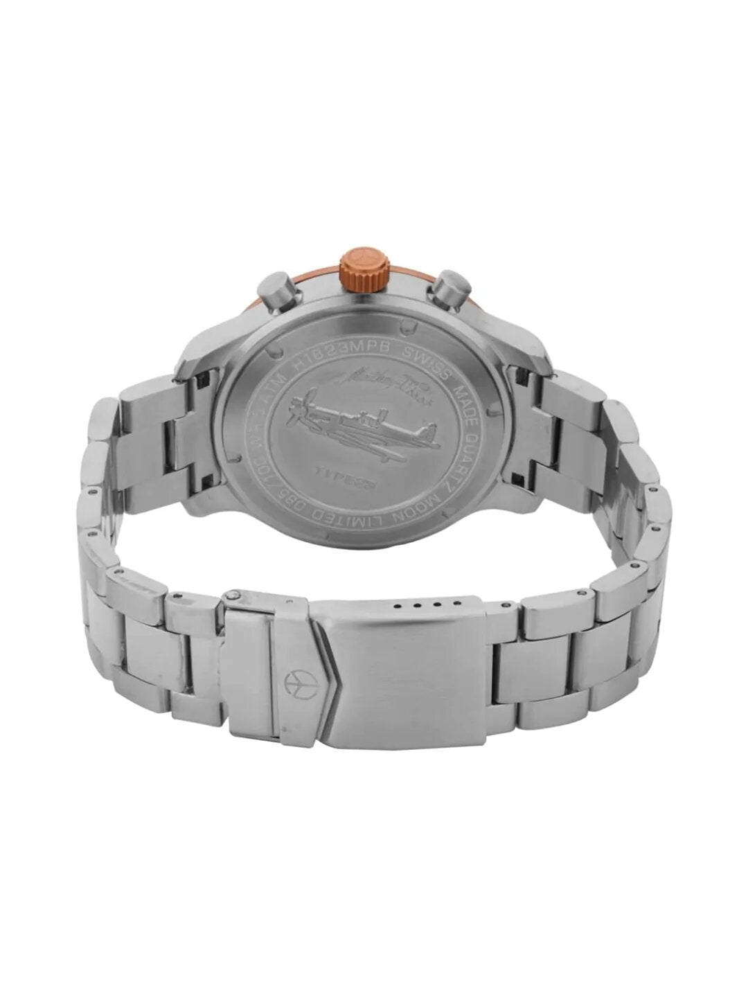 Mathey-Tissot Swiss Made Analog Chronograph Brown Dial Gents Watch-H1823MPB_A
