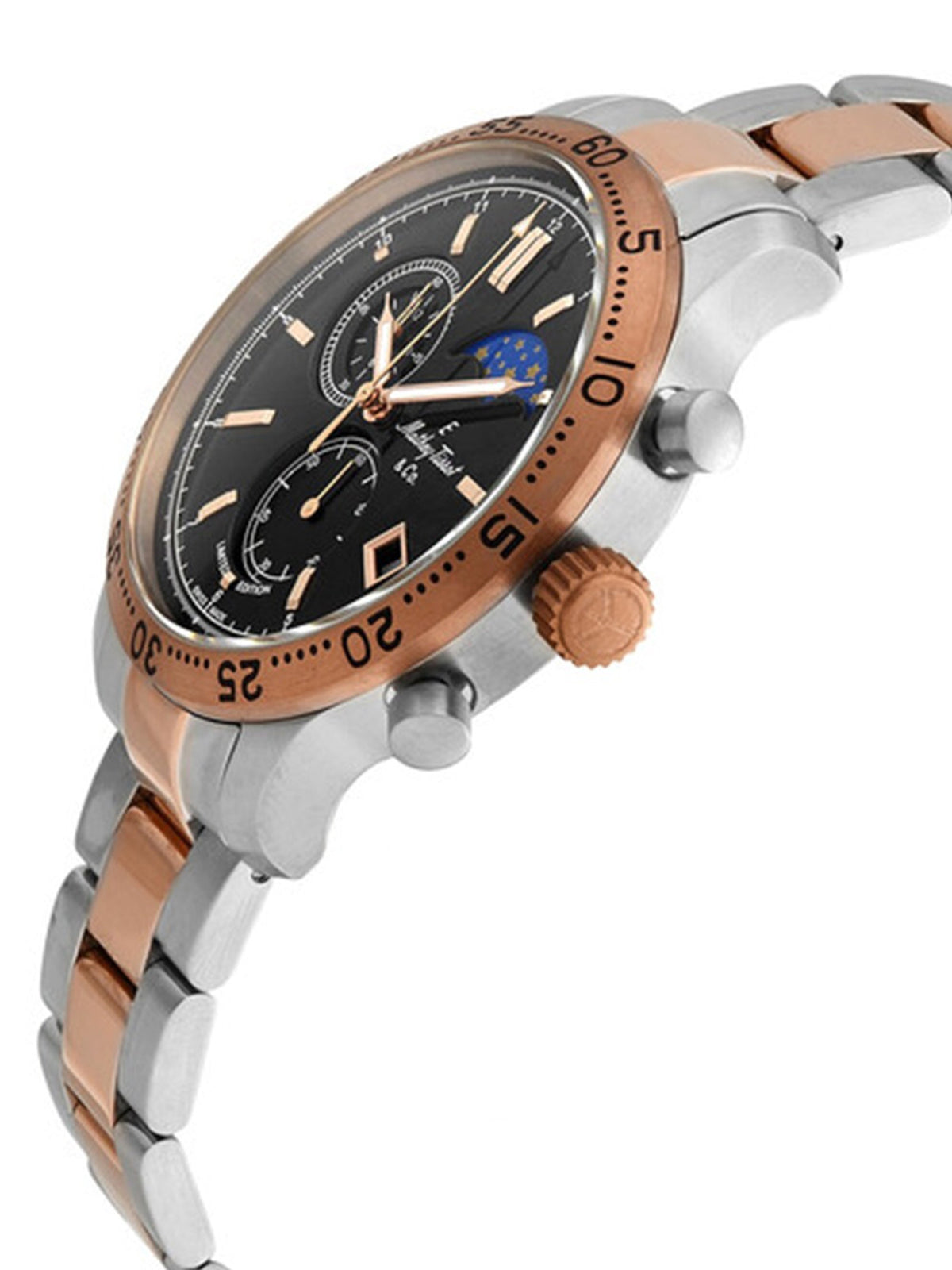 Mathey-Tissot Swiss Made Analog Chronograph Black Dial Gents Watch-H1823MPN_A