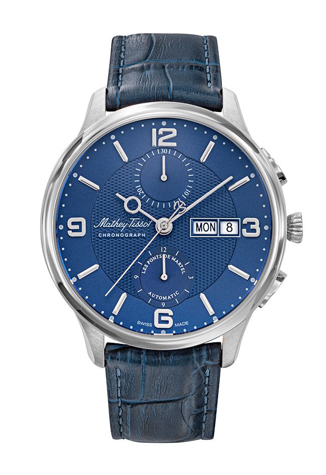 Mathey-Tissot Swiss Made Monsoon Square Quartz Multicolor Dial Analog Watch - For Gents H1886CHATABU